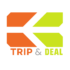 red and green travel agency logo trip n deal