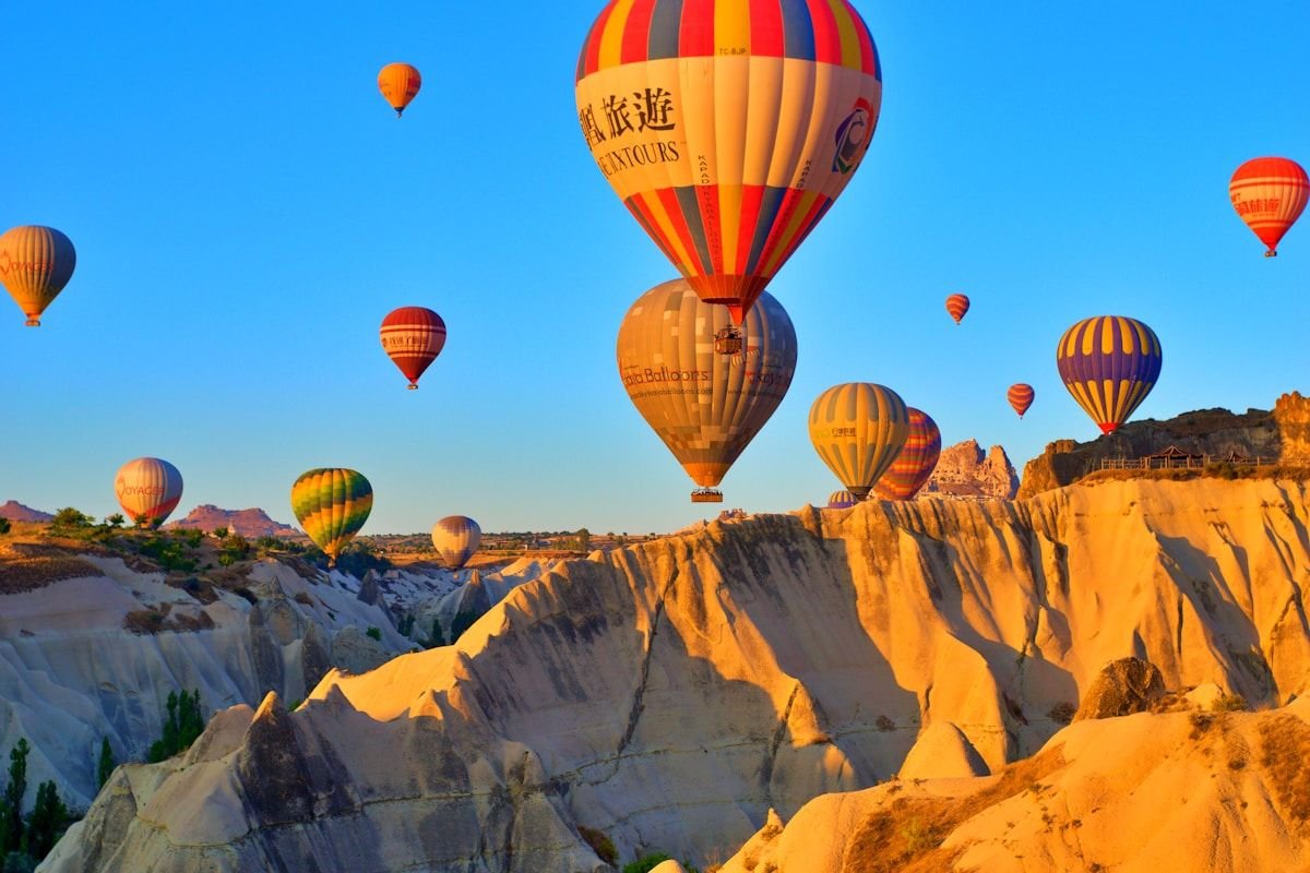Major Tourist Attractions in Turkey — Complete Travel Guide Cappadocia hot air balloons sunrise Turkey fairy chimneys valleys