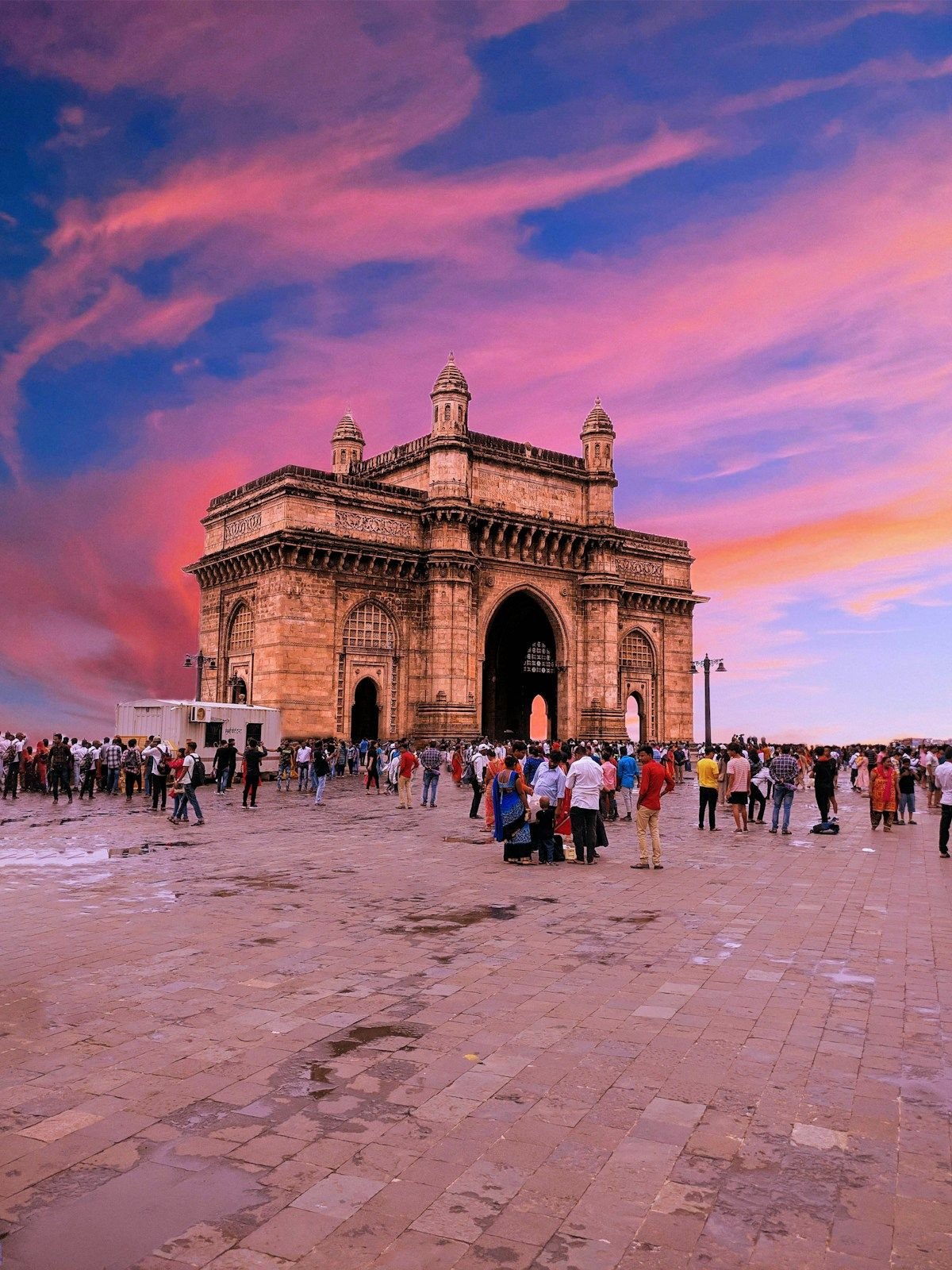 Gateway of India Mumbai colonial monument Arabian Sea