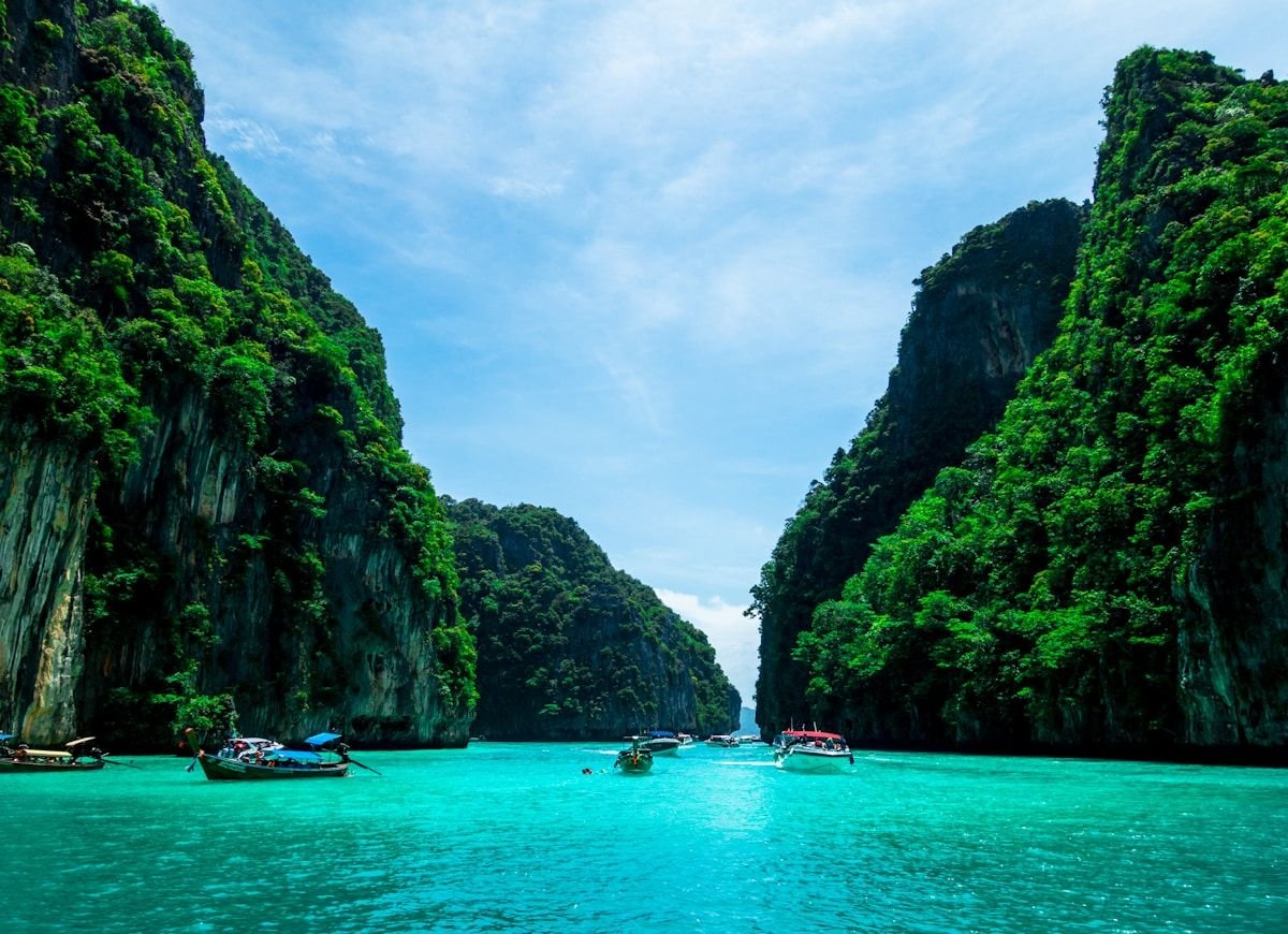 Phuket beach Thailand crystal clear waters