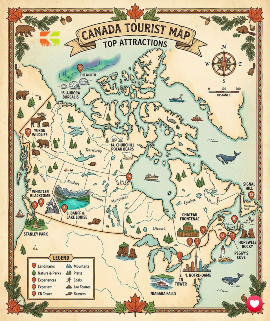 Canada Travel Guide: Mountains, Lakes & Cities canada