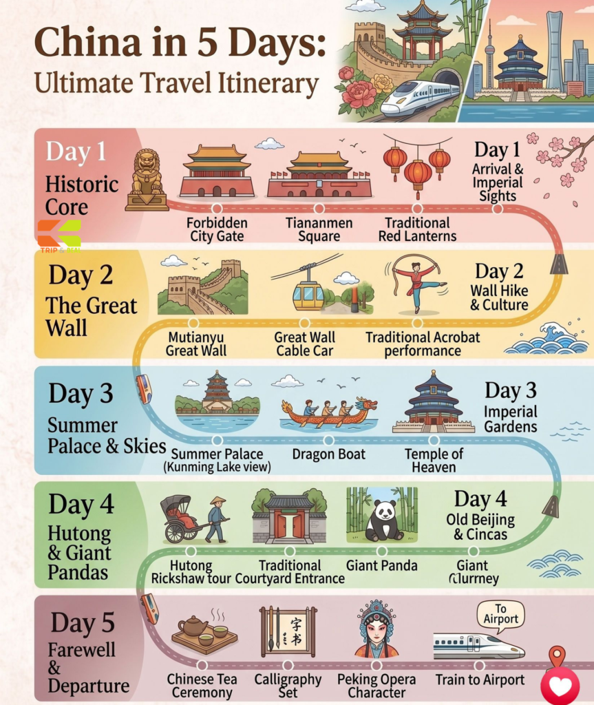 china 5 days