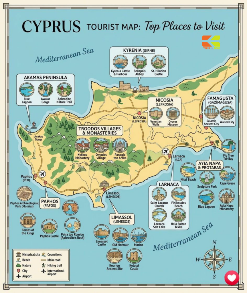 Cyprus Travel Guide: Sun, Coastline & Ancient History cyprus