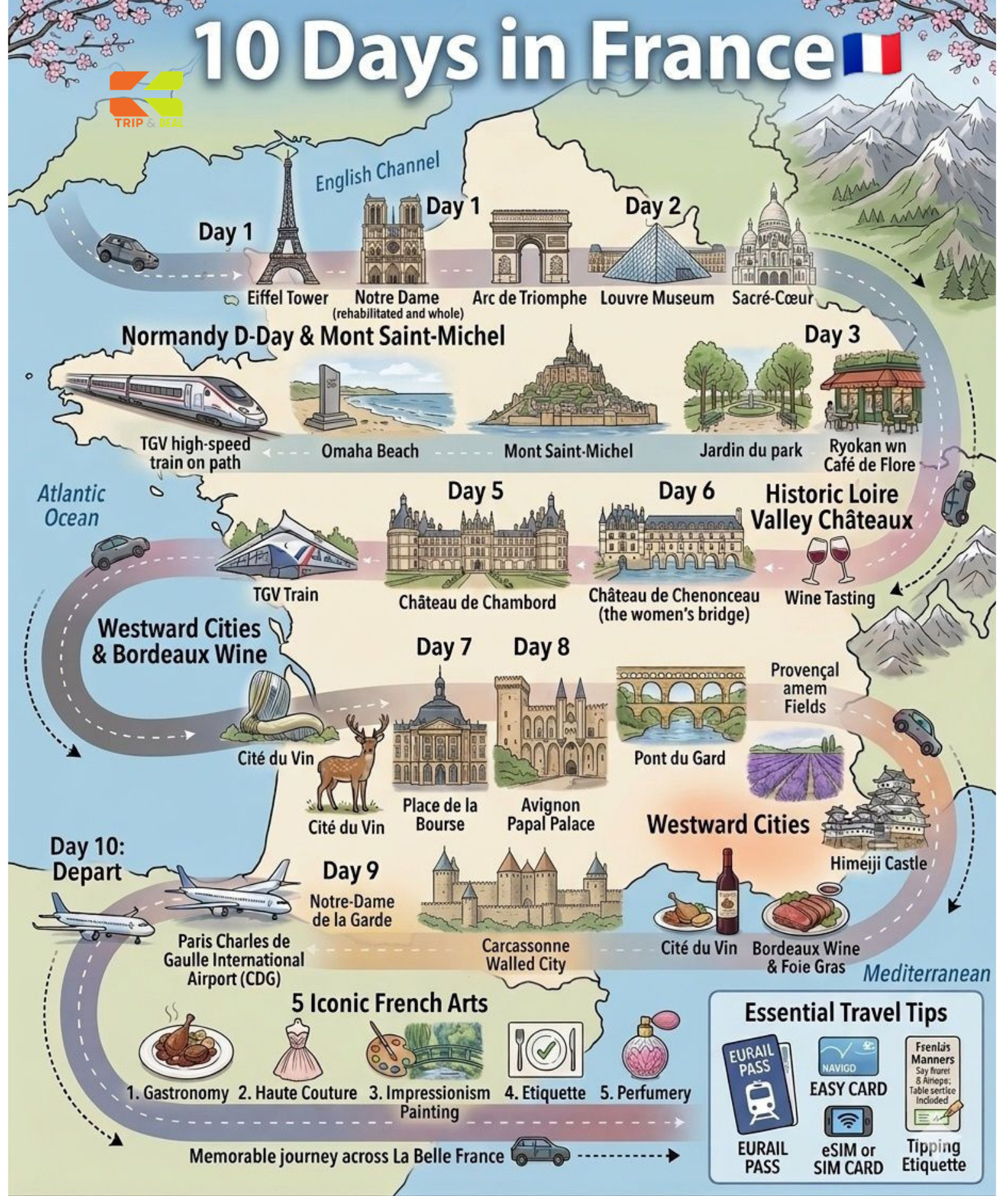 France Travel Guide: Paris, the Riviera & Beyond France day-by-day itinerary