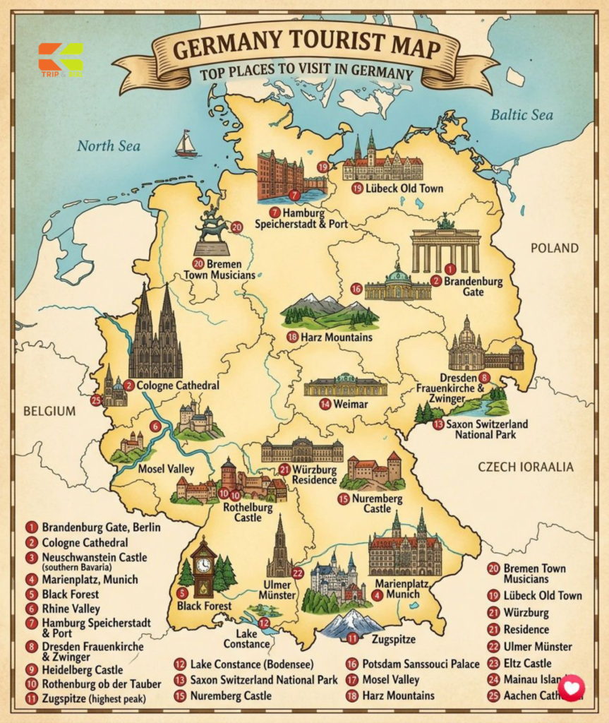 Germany Travel Guide: Castles, Cities & the Alps germany