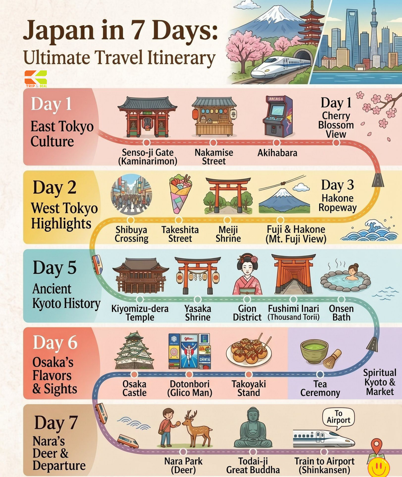 Japan Travel Guide: Cities, Culture & the Bullet Train Japan day-by-day itinerary