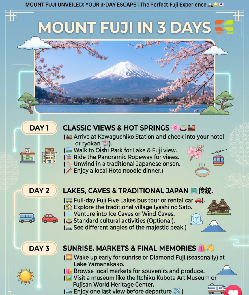 Mount Fuji Travel Guide: Japan's Iconic Peak mount fuji 3 days