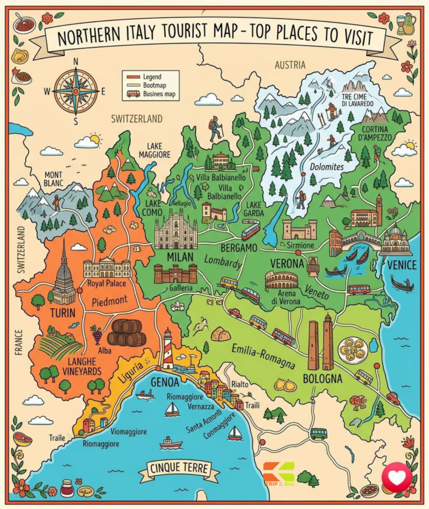 Northern Italy Travel Guide: Lakes, Cities & Alps northern italy