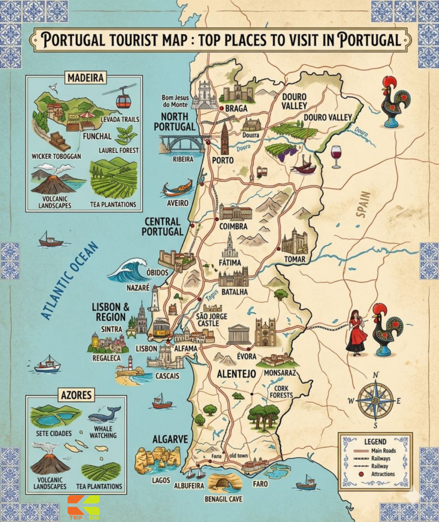 Portugal Travel Guide: Lisbon, Porto & the Coast portugal