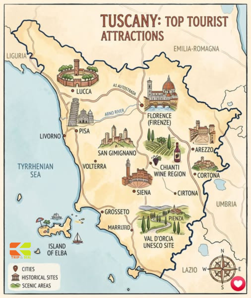 Tuscany Travel Guide: Florence, Vineyards & Hill Towns tuscany