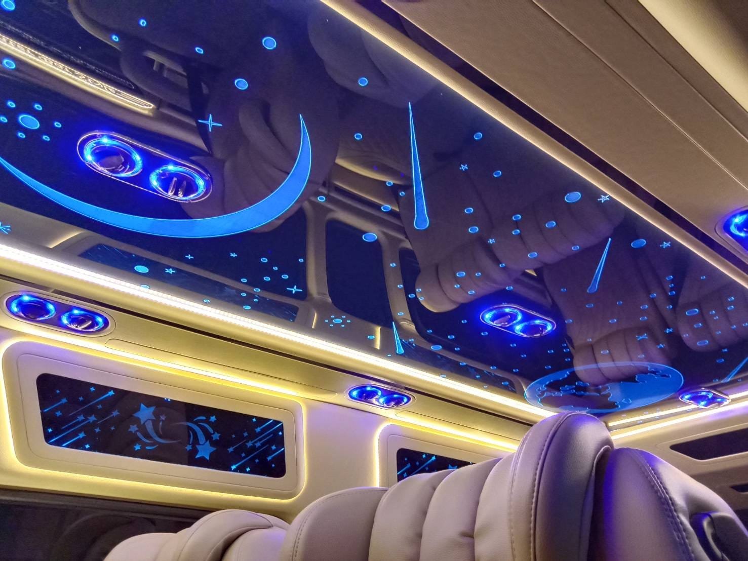 Tour Packages Pattaya Transfer VIP van interior