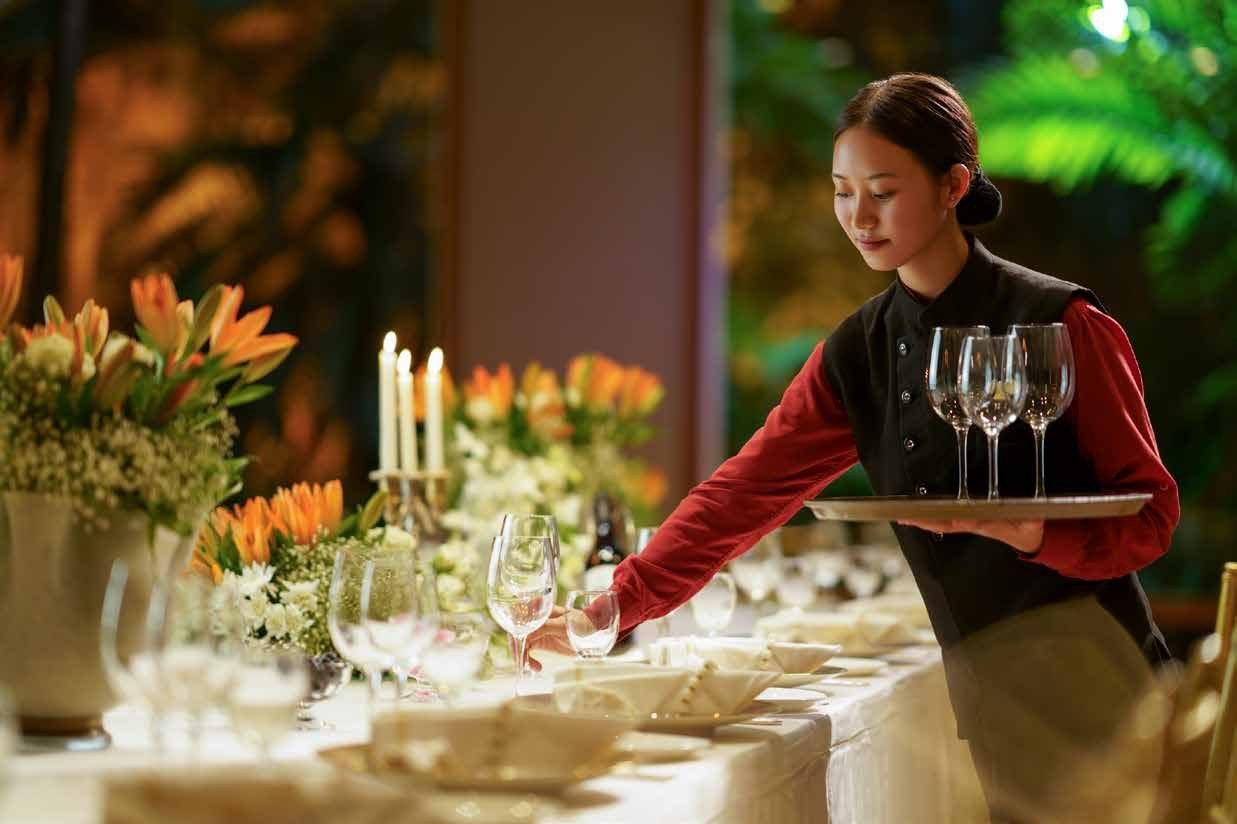 Tour Packages Taj Gangtey dining terrace