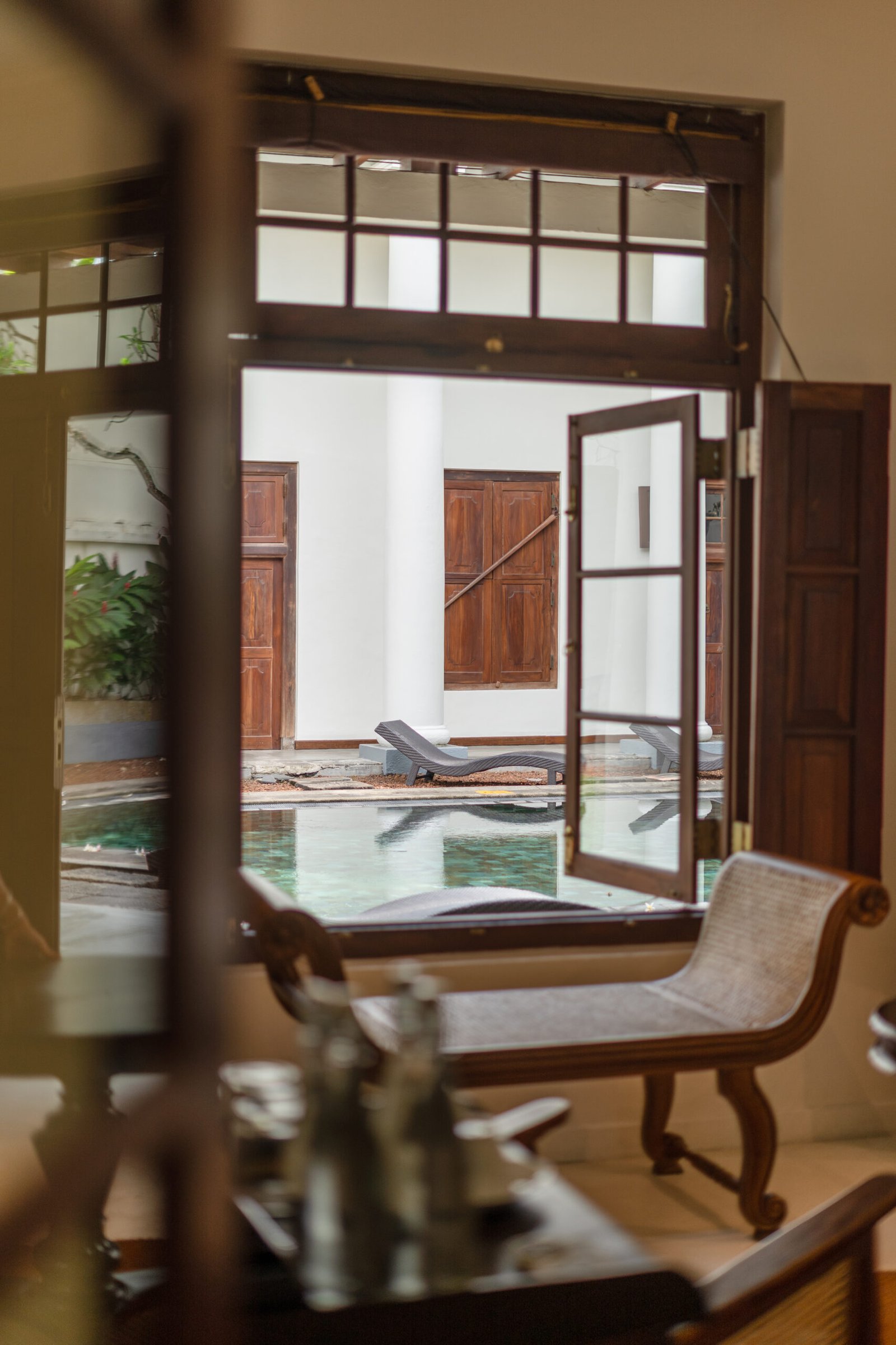 Tour Packages Galle Fort Hotel — Verandah View