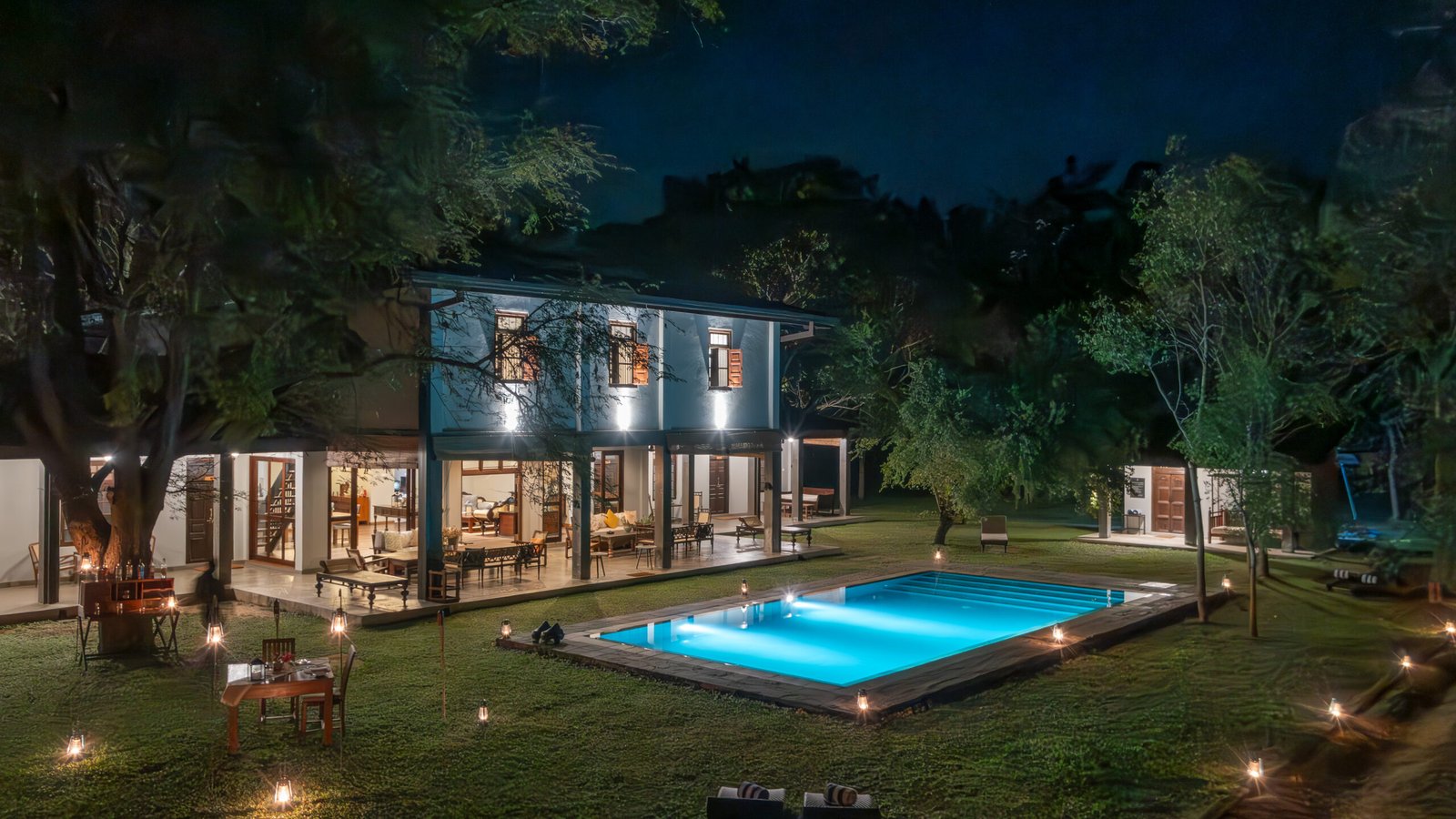 Tour Packages The Warden’s House — Evenings by the Pool